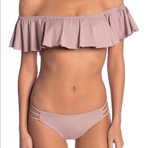 Lspace off the shoulder top